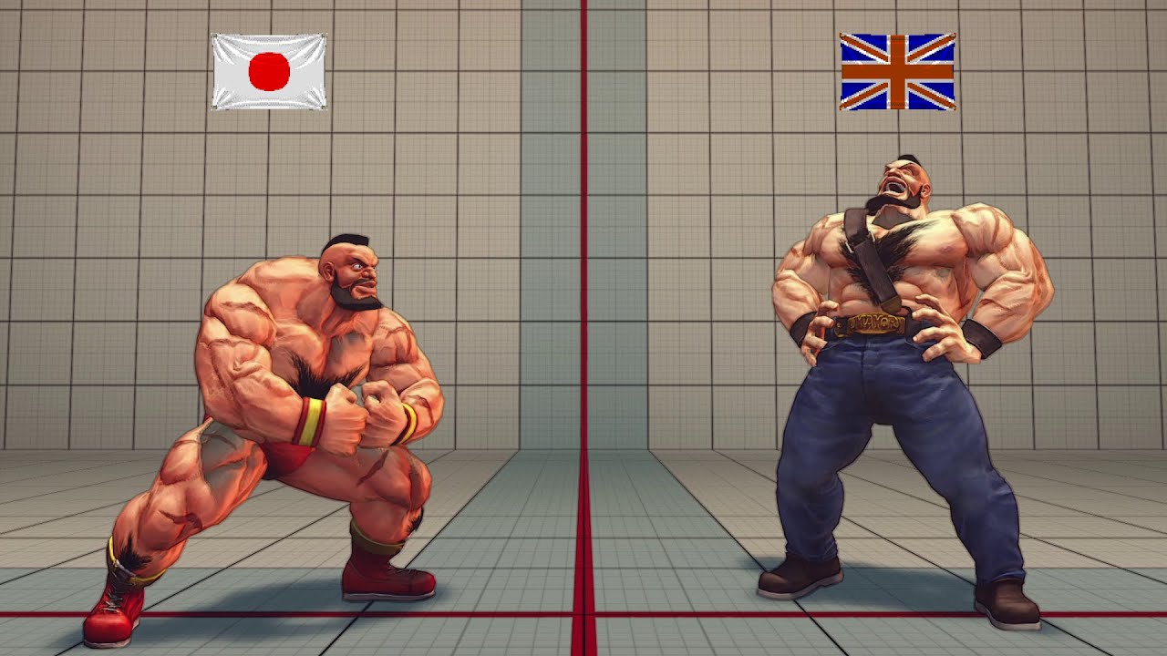 Zangief Taunts ~ Ultra Street Fighter IV