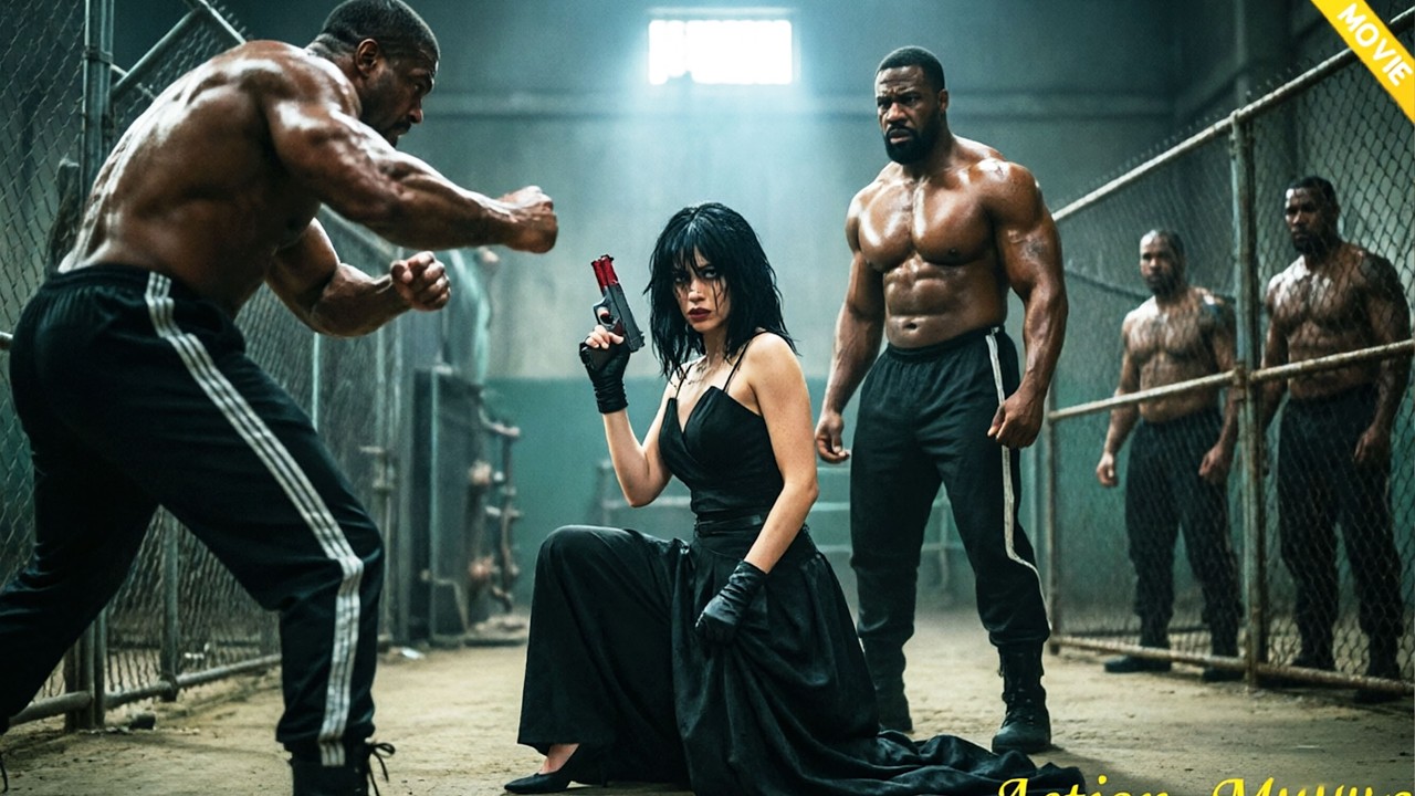 Action kung fu film:Female agent in “Prison Turbulence”—1 move defeats enemies and escapes unharmed