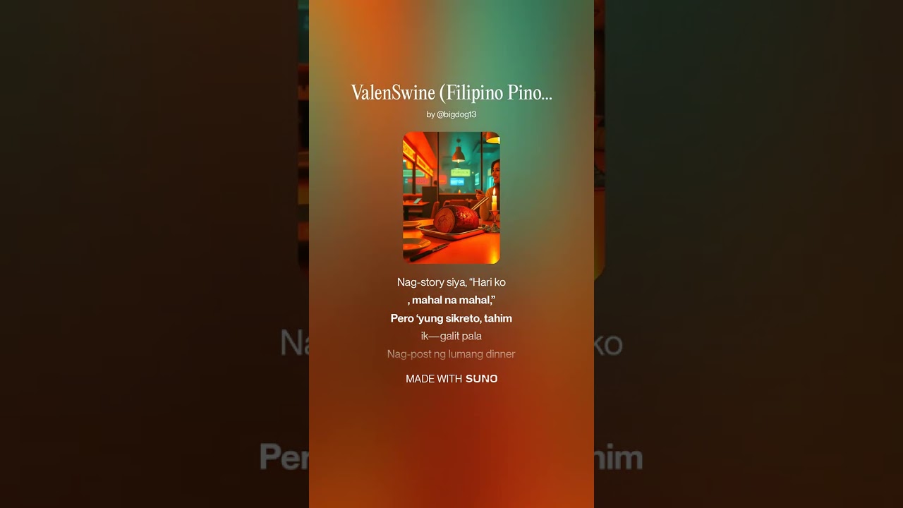 ValenSwine (Filipino Pinoy Rock) (Female) | Verman Bedessee and BDC A.I.M. Band