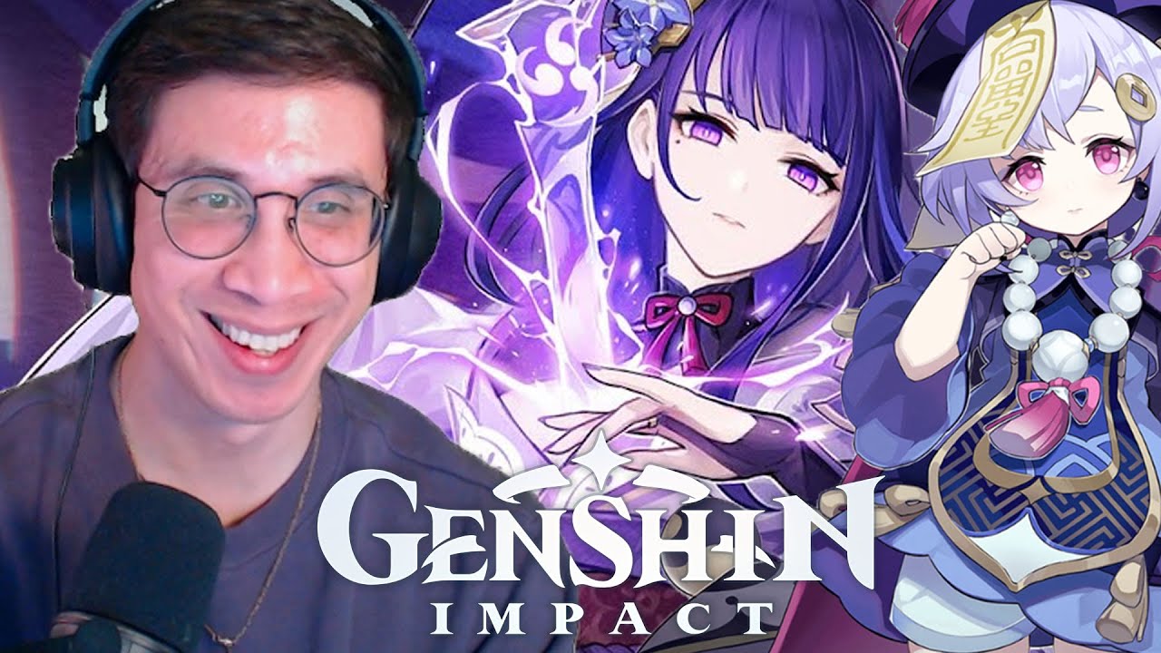 FIRST TIME Reacting to EVERY GENSHIN IMPACT Character Demo (PART 1)