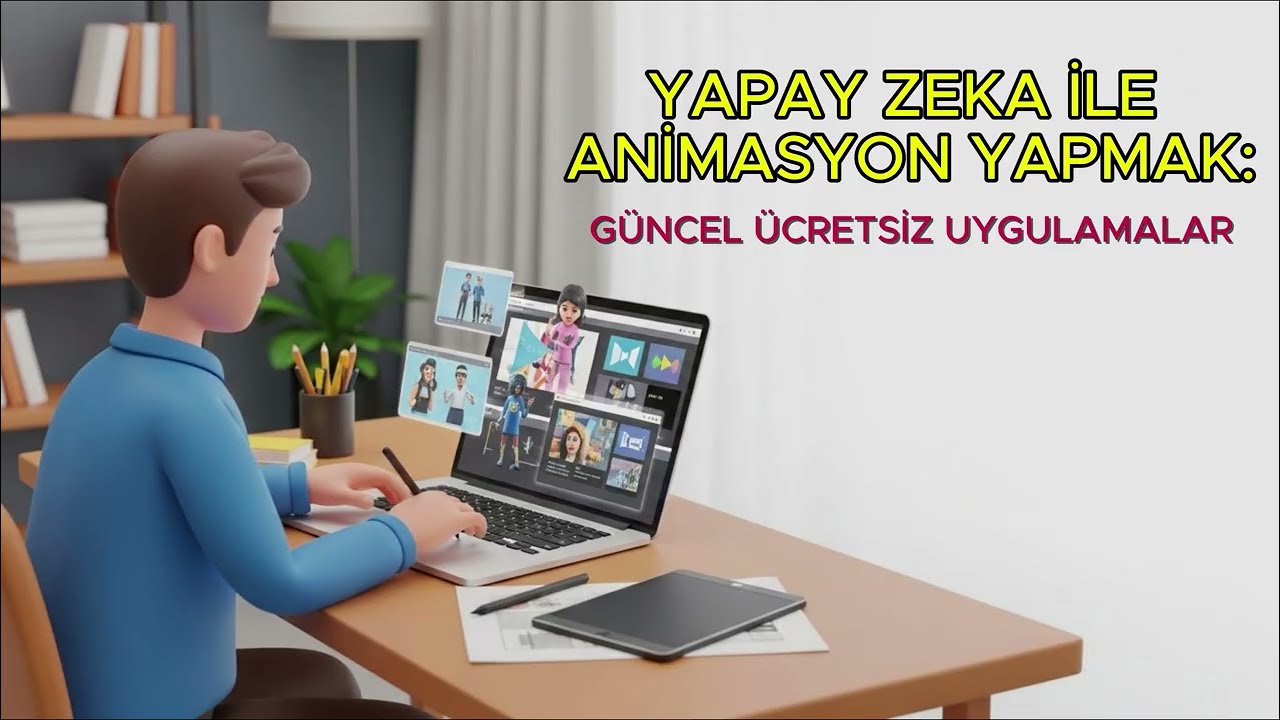 Yapay Zeka Kullanarak Animasyon Yapma: Ücretsiz ve Güncel Uygulamalar [seslendirme: yapay zeka]