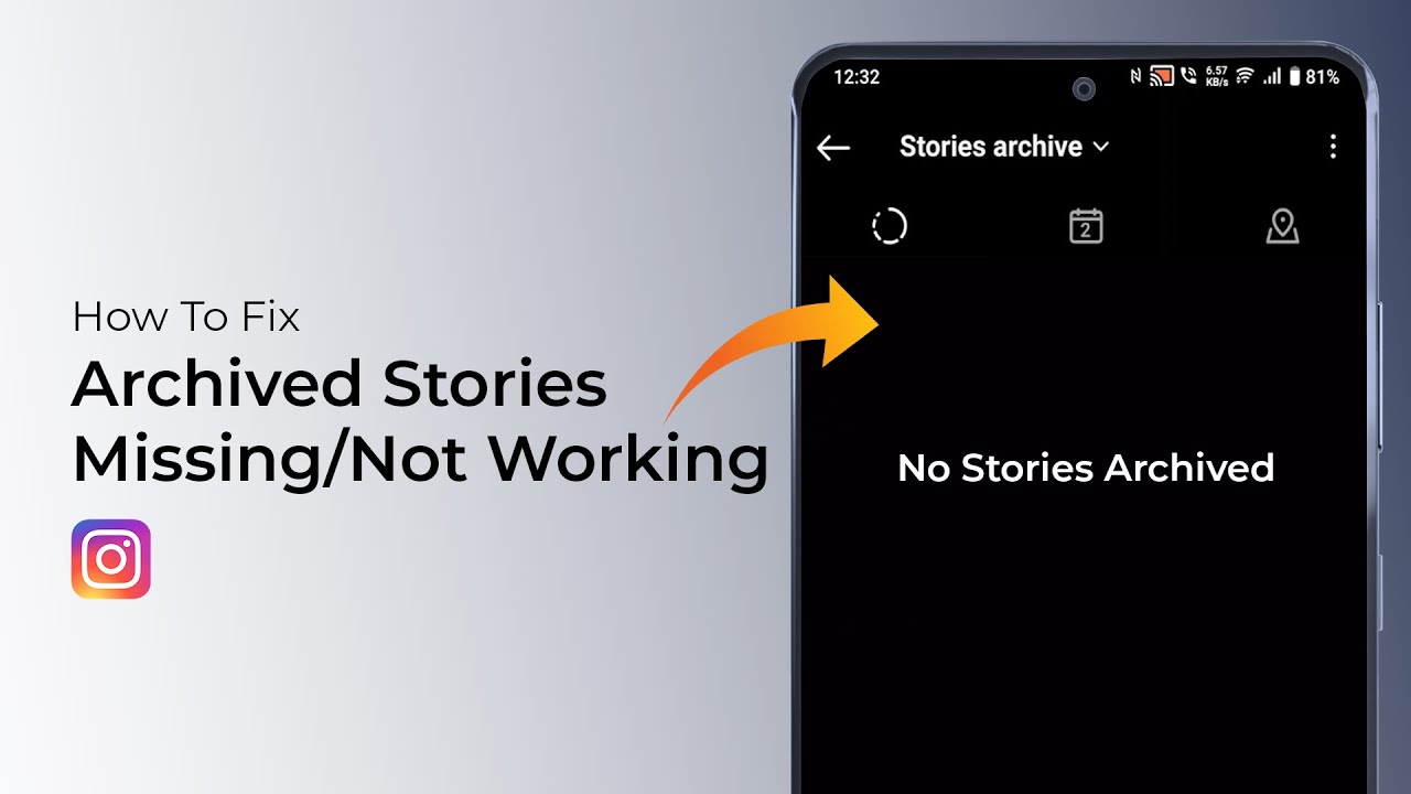 Как исправить пропажу или неработоспособность архивных историй в Instagram?
