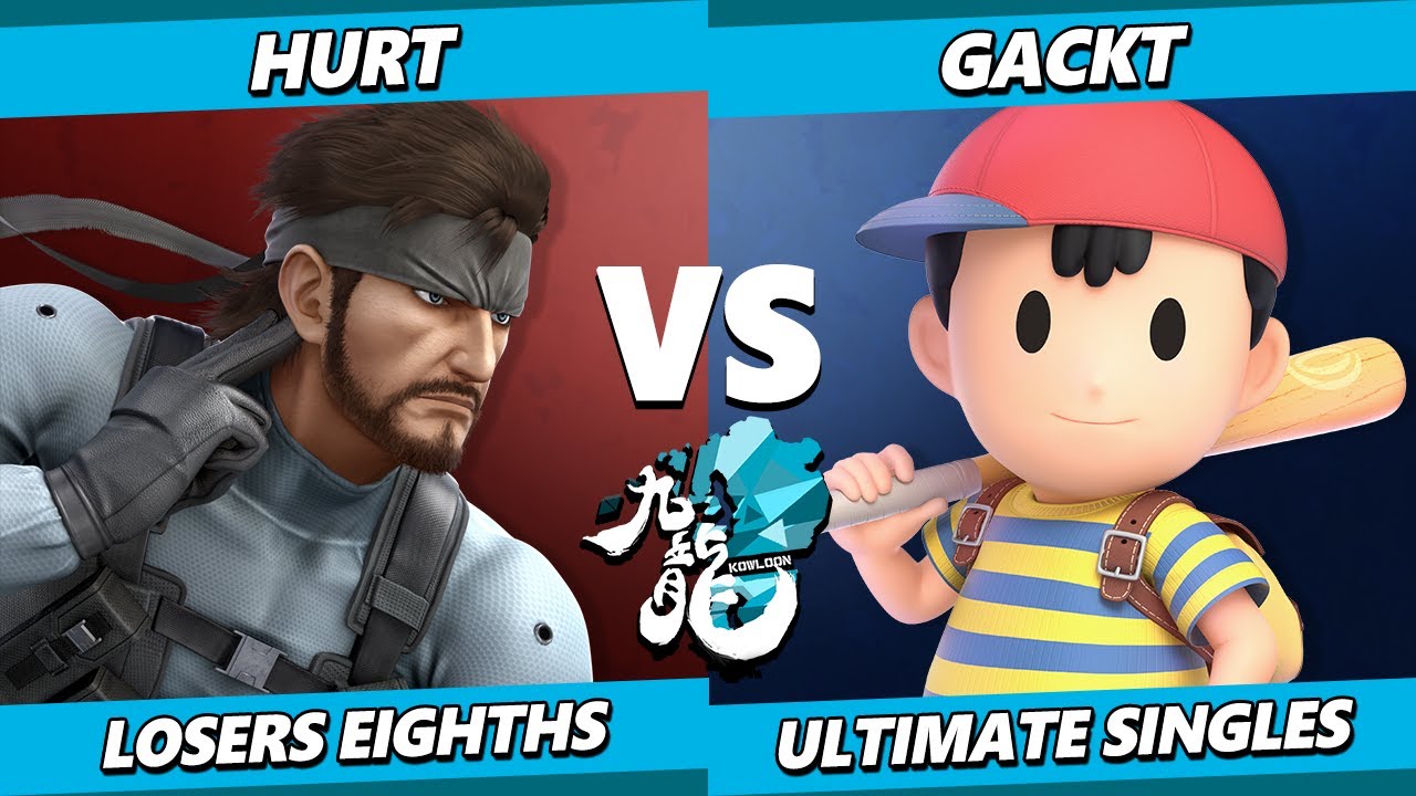 Kowloon 9 Top 8 - Gackt (Ness) Vs. Hurt (Snake) Smash Ultimate - SSBU