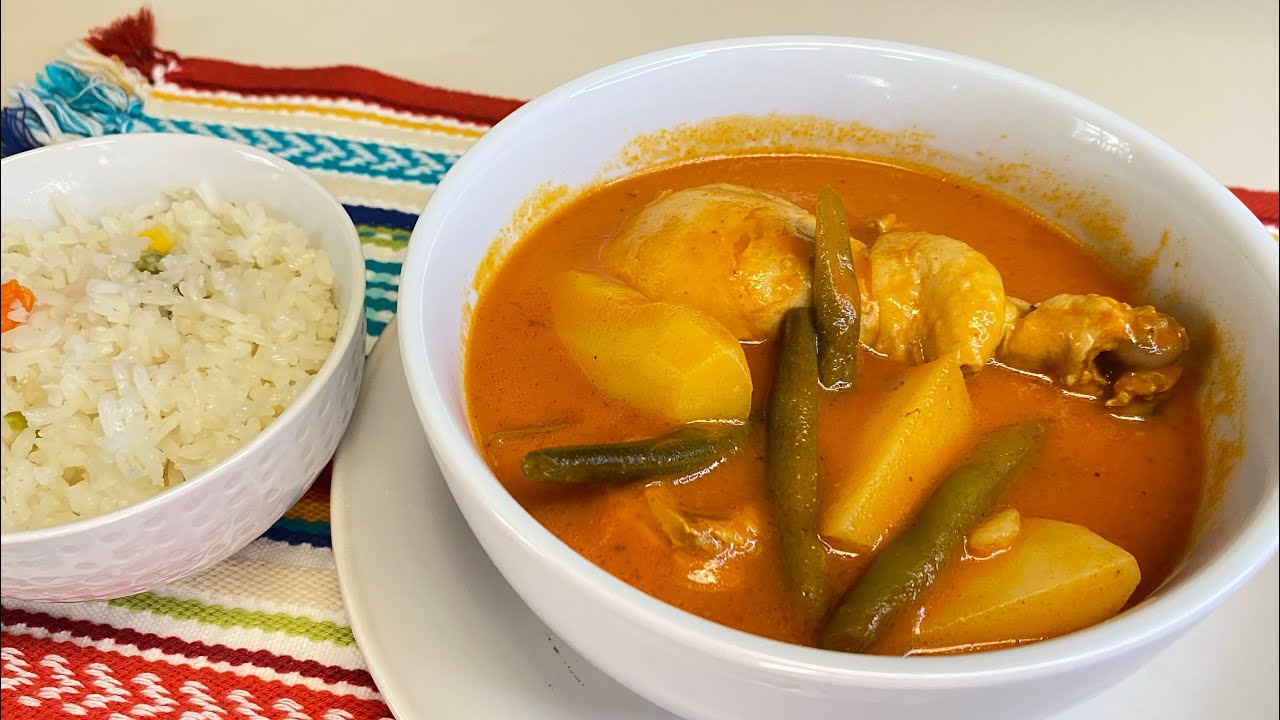 Pulique de pollo, comida Guatemalteca