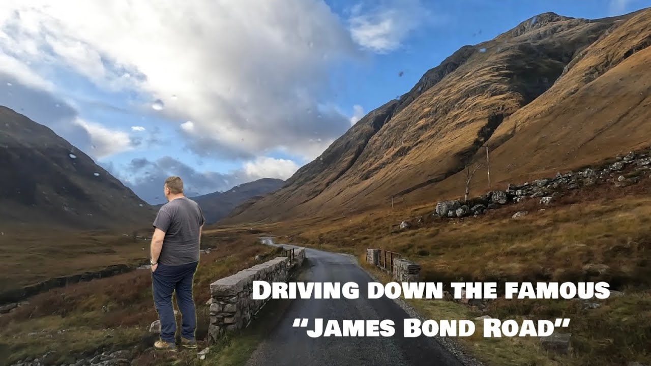 Scotlands Famous Road, The skyfall road, Glen Etive