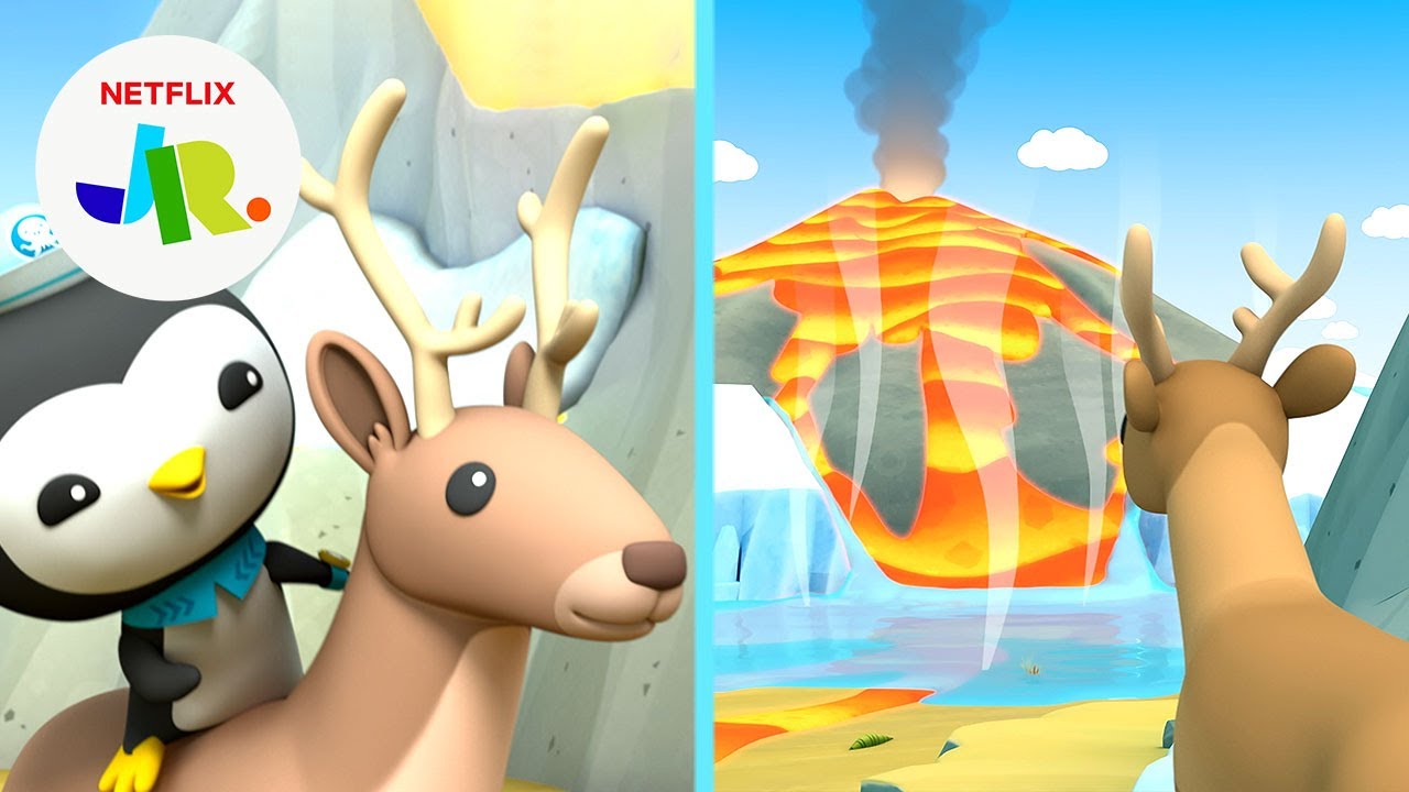 Lava Flood Reindeer Roundup 🦌🌋 Octonauts: Above & Beyond | Netflix Jr