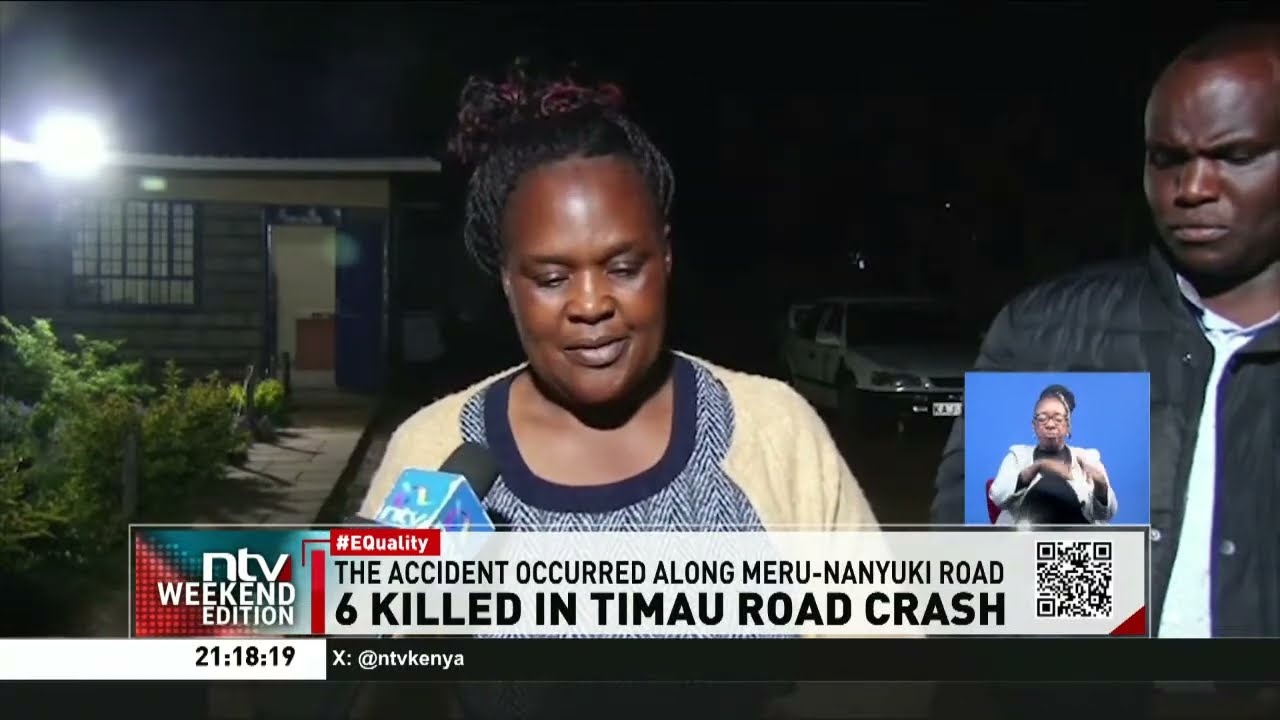 6 killed in Timau road crash