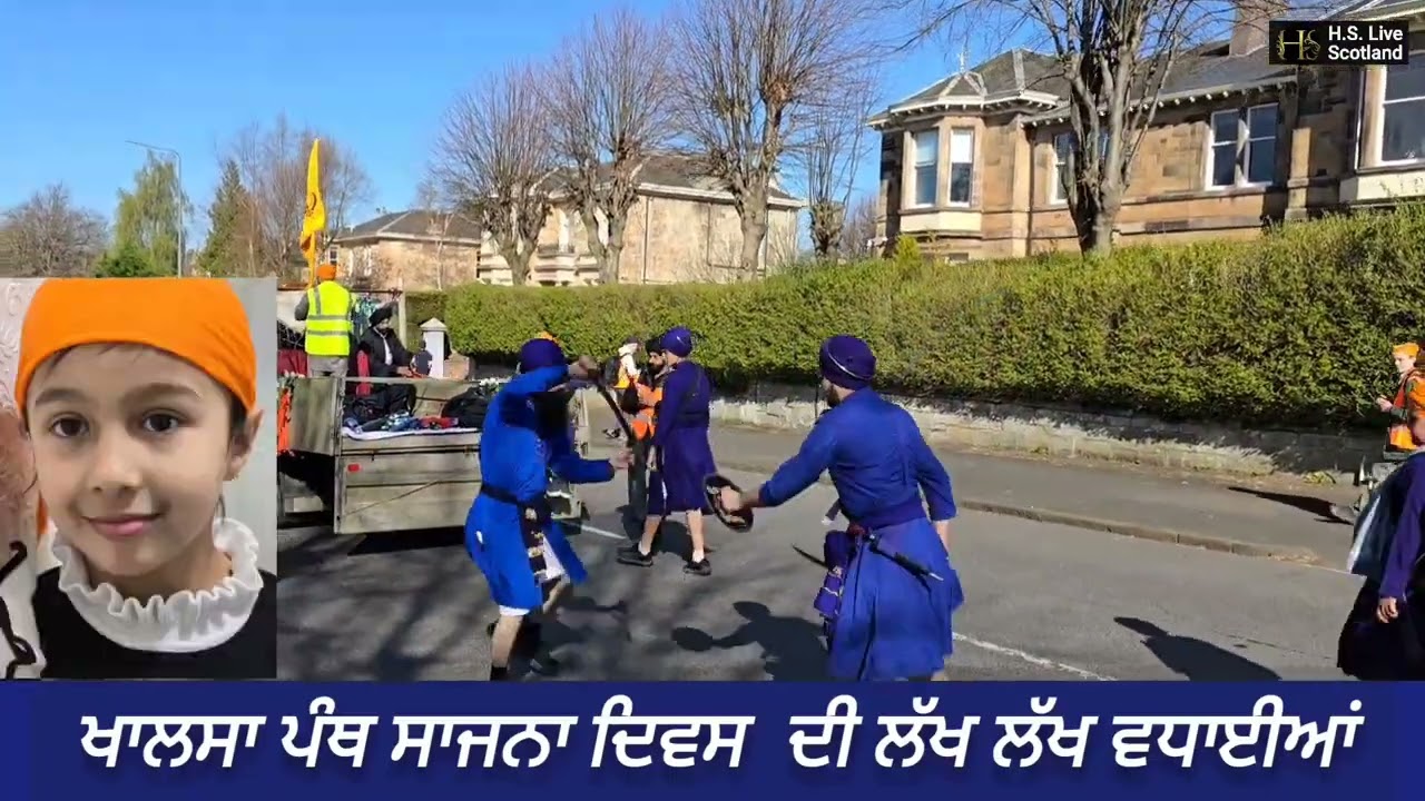 GLASGOW NAGAR KEERTAN Celebration of Vaisakhi 06th April  2025
