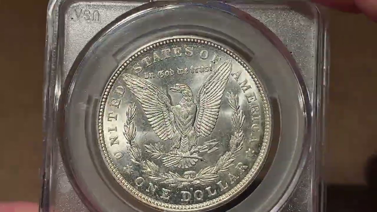1921-D Morgan Dollar, CACG MS65