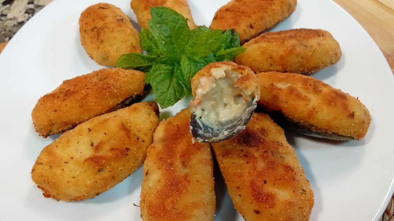 Los MEJILLONES RELLENOS mas fáciles , mas crujientes y cremosos que comerás 😋 receta paso a paso