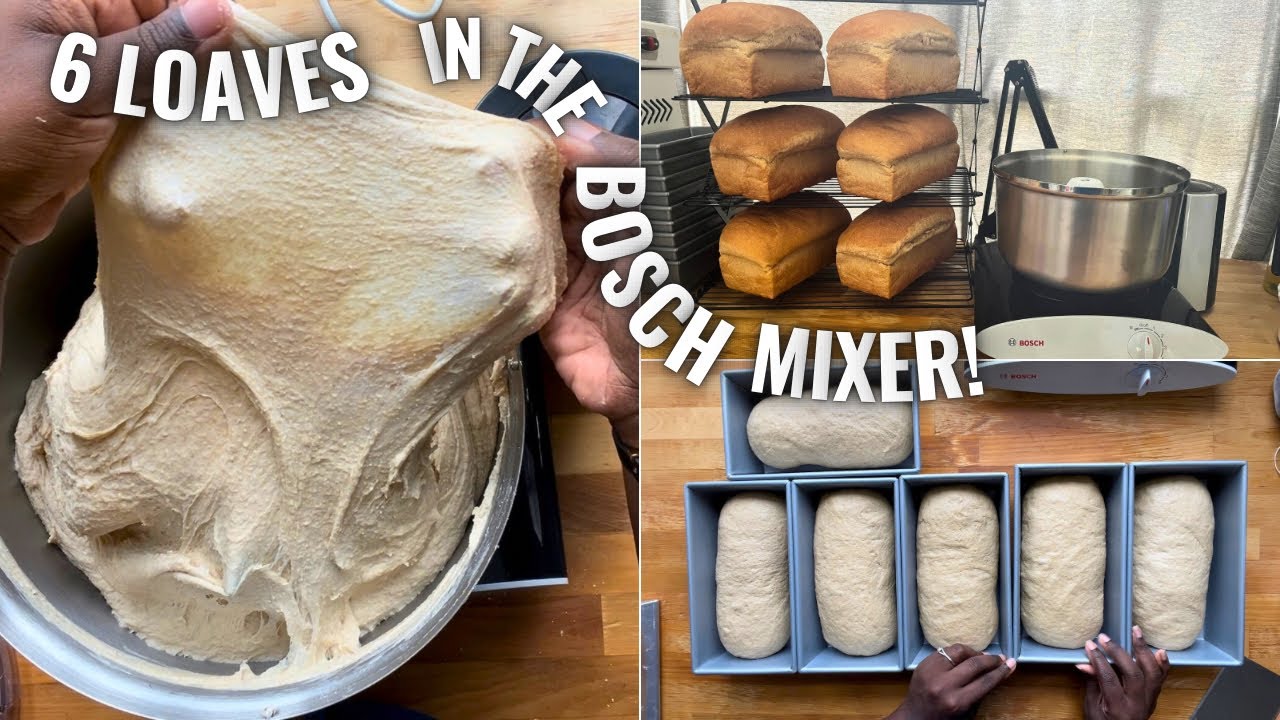 6 буханок цельнозернового хлеба в миксере Bosch + промокод! @NutriMill