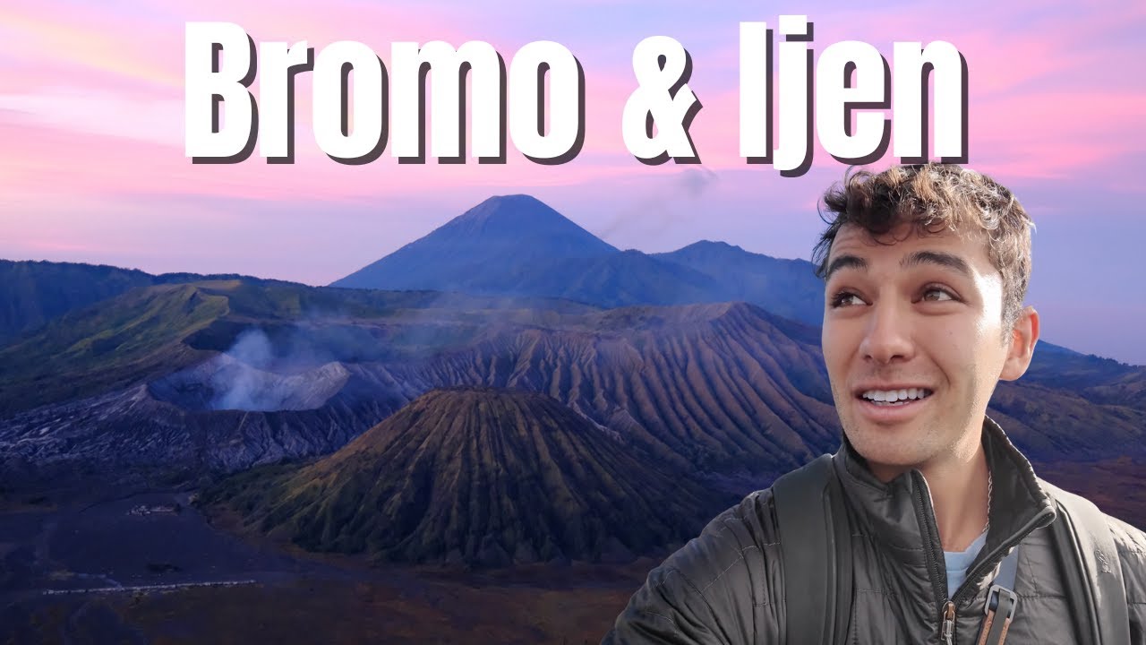 Sulfur Burns Blue? Bromo Ijen Adventure 4K | Indonesia Vlog 2025