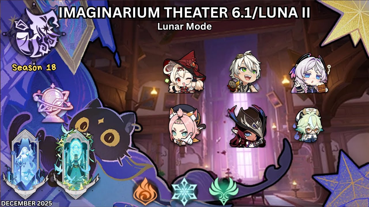 [Imaginarium Theater 6.1] Season 18, Lunar Mode | Genshin Impact