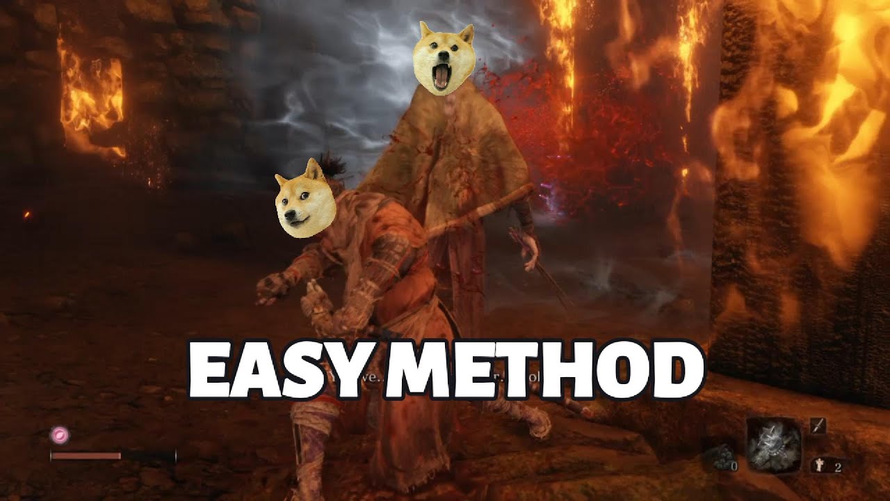 Lady Butterfly EASY Method (Sekiro PS4 Gameplay)