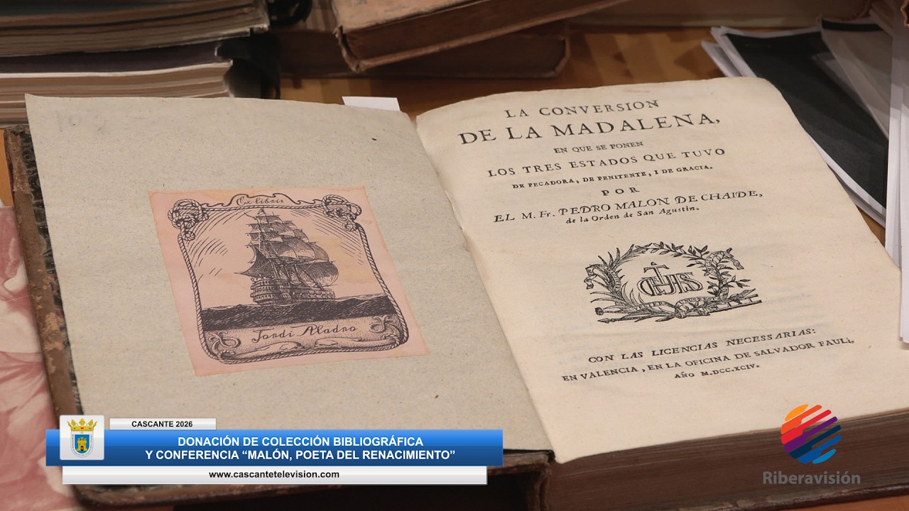 Donación de colección bibliográfica Cascante 2026