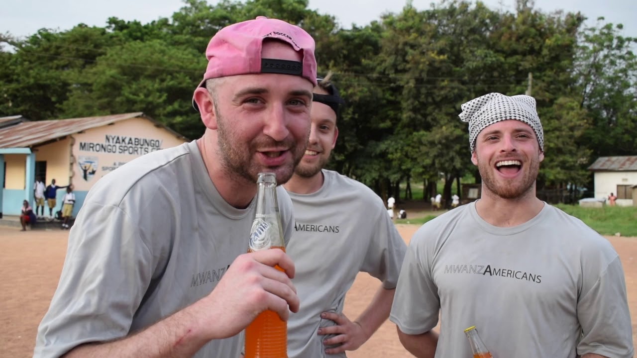 MwanzAmericans Visit Sports Charity Mwanza