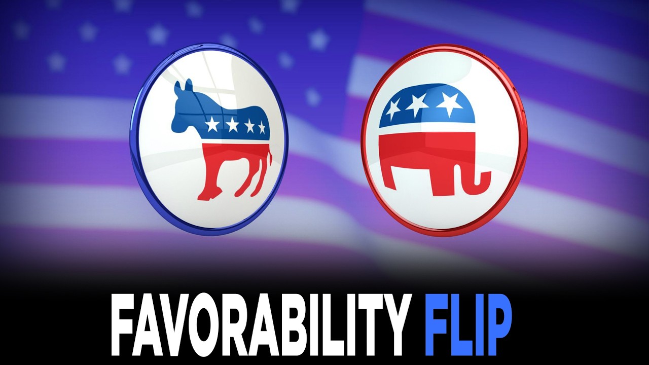 Poll: Democrats SURPASS Republicans In Party Favorability | TRENDING