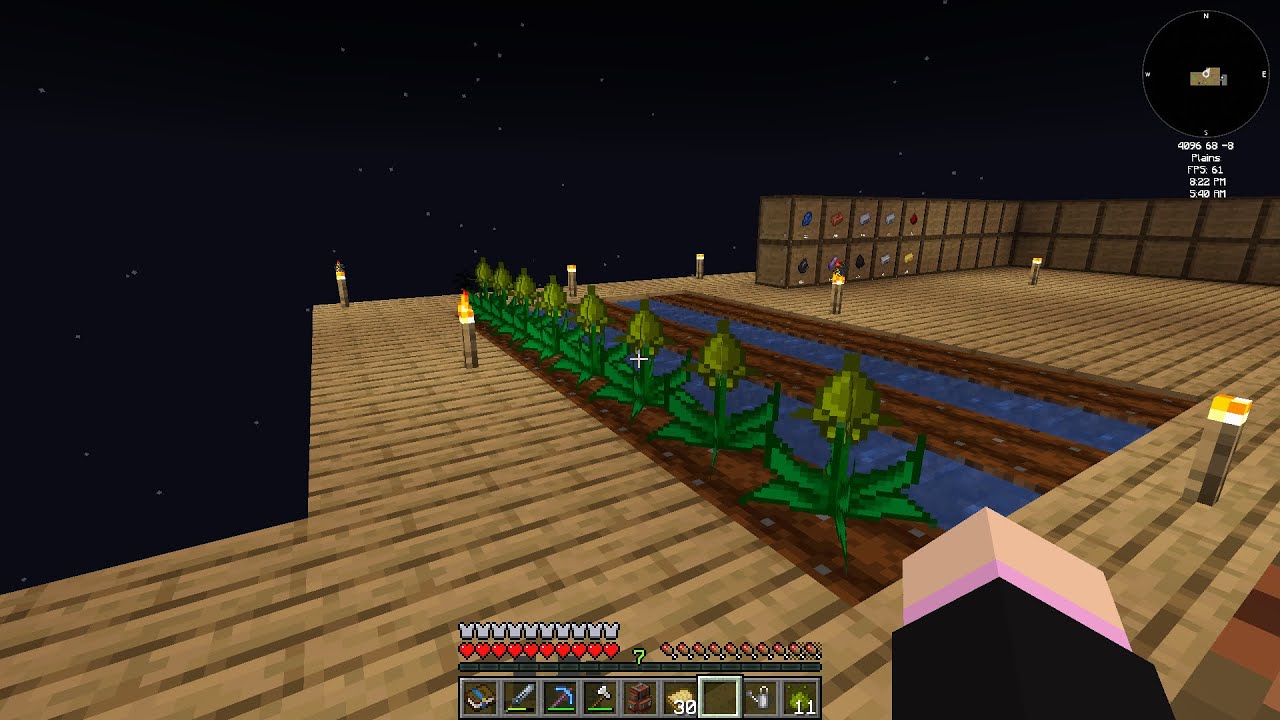 ATM9 To The Sky Episode 6: Nether Portal + Upgraded Farm