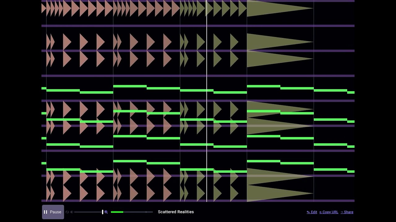 Scattered realities, a jummbox song