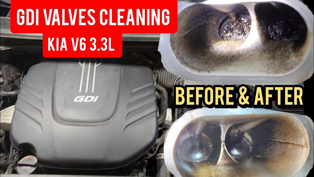 Kia Sorento / Sedona 3.3L GDI - How clean Intake valves