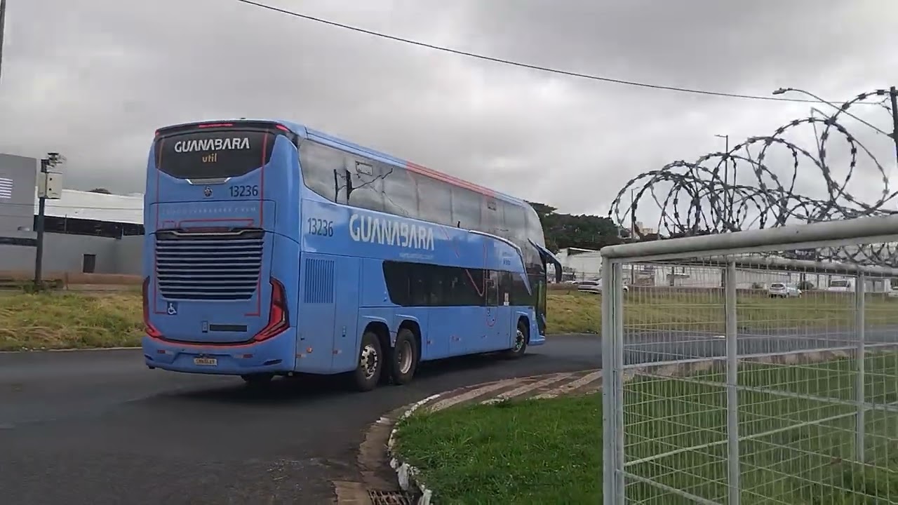 MOVIMENTAÇÃO DE ÔNIBUS NO TERMINAL RODOVIÁRIO DE UBERLÂNDIA MG DIA 07/12/25 PERÍODO DA MANHÃ. FINAL 