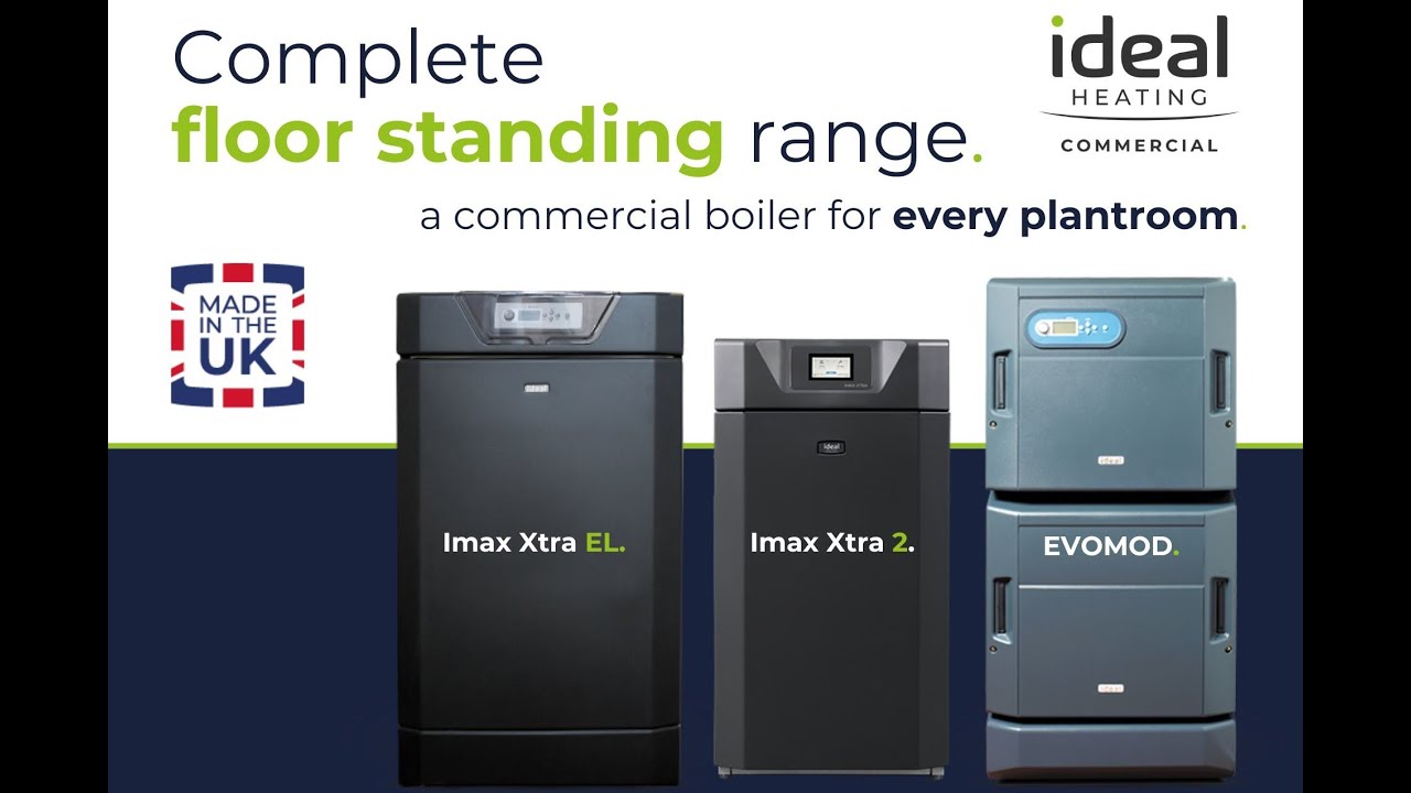 The complete floor standing range from Ideal Heating &ndash; a commercial boiler for every plantroom.
