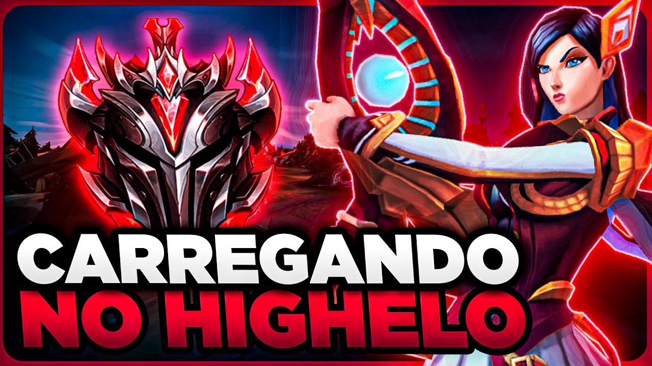 CARREGANDO de CAITLYN no HIGH ELO | MONO CAITLYN GAMEPLAY