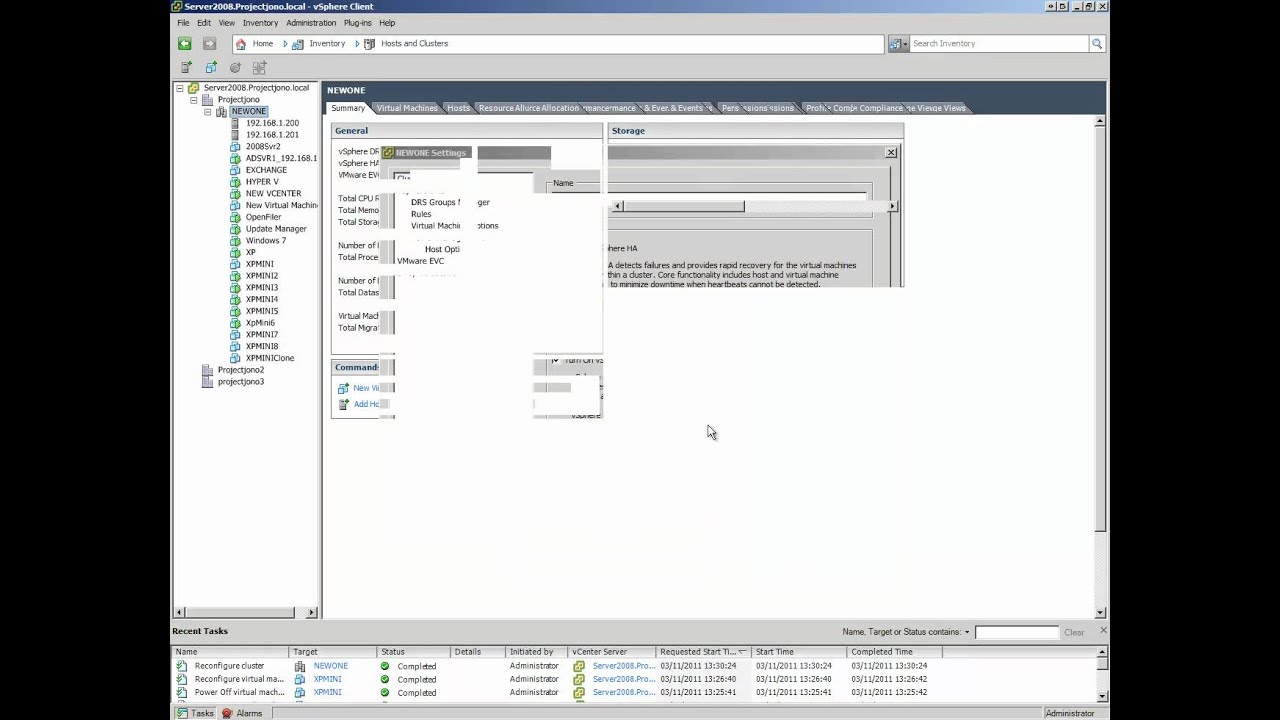 Vsphere 5 How to ENABLE DRS