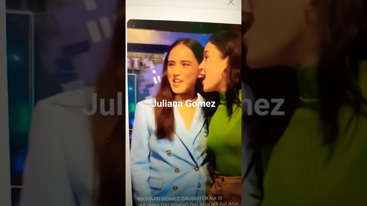 Juliana Gomez daughter of the celebrities Richard Gomez and Lucy Torres #celebrity
