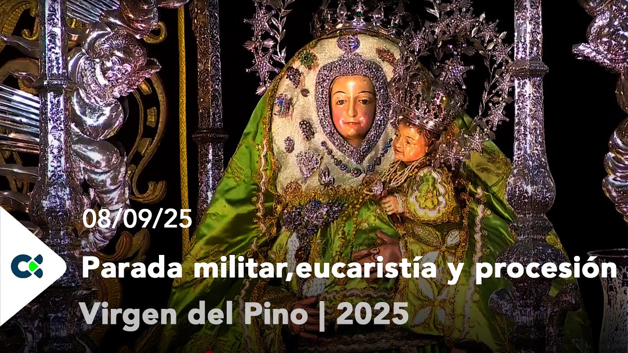 Parada militar, eucaristía y procesión Virgen del Pino | 2025