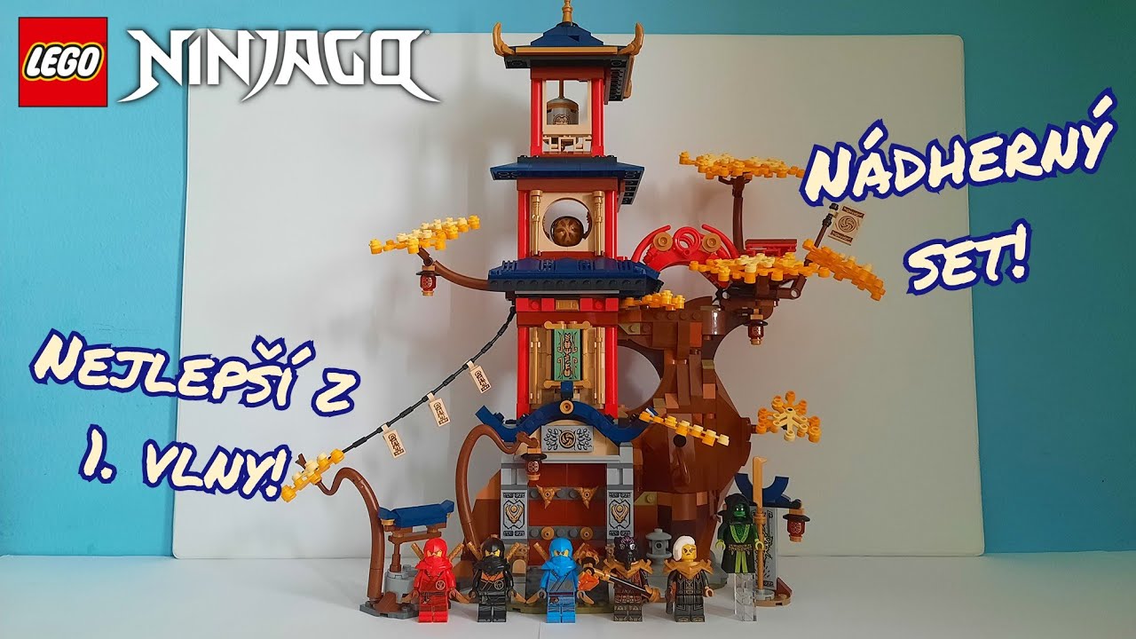 Prohlídka a recenze LEGO Ninjago setu 71795 | Chrám Dračích Energetických Jader