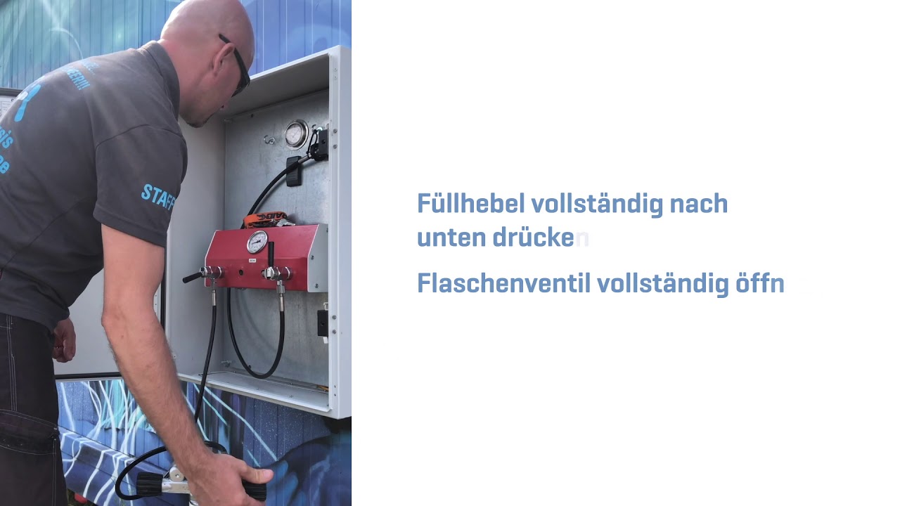 Belehrungsvideo Füllanlage - Tauchbasis Zwenkauer See