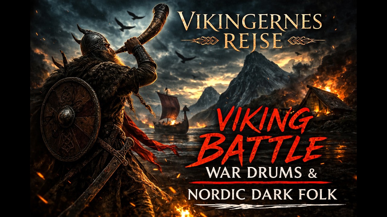 Epic Viking Battle Music | War Drums & Nordic Dark Folk