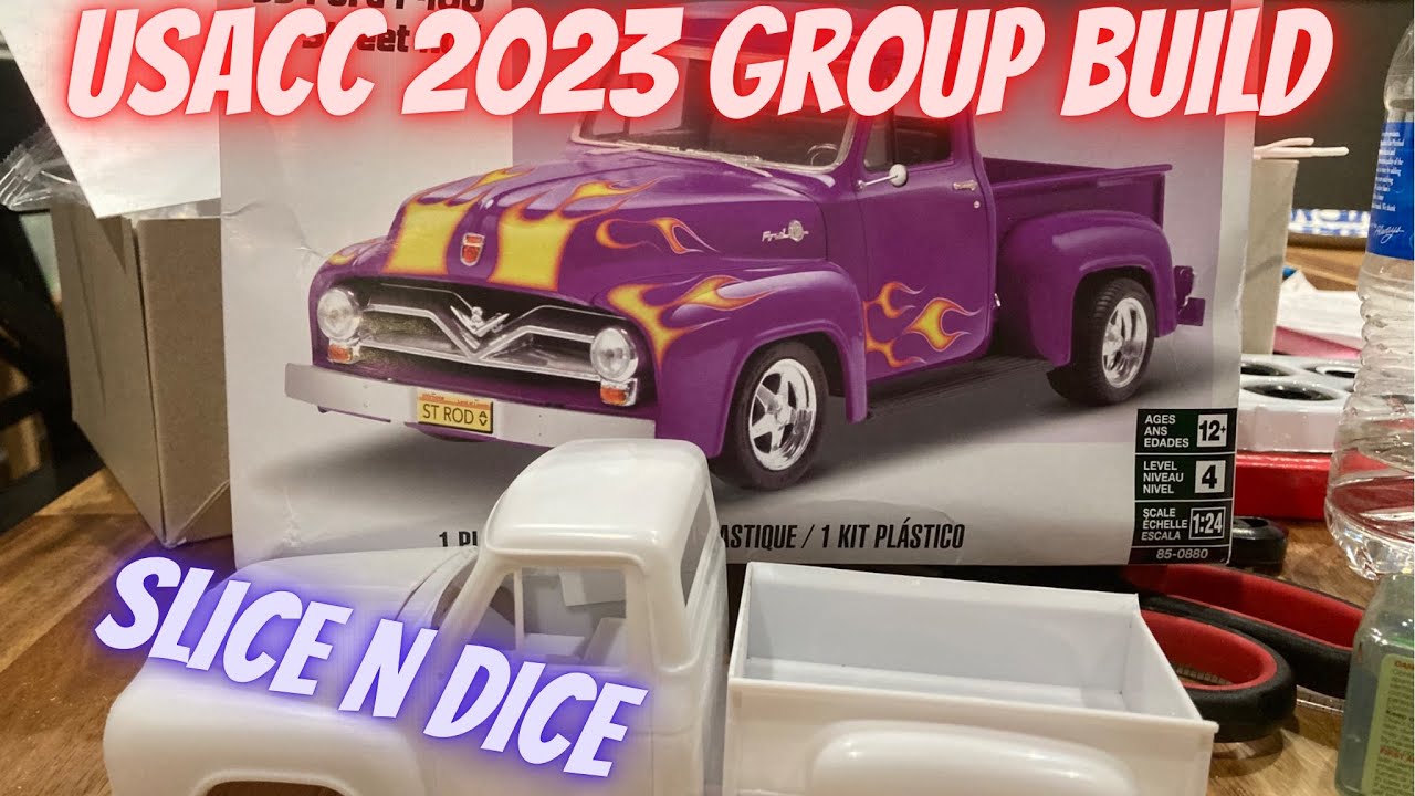 Sectioned a 55 F-100.. Official Entry for the USACC Group Build 2023