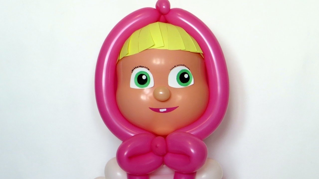 Маша из шаров (голова) / Masha of balloons (head) (subtitles)