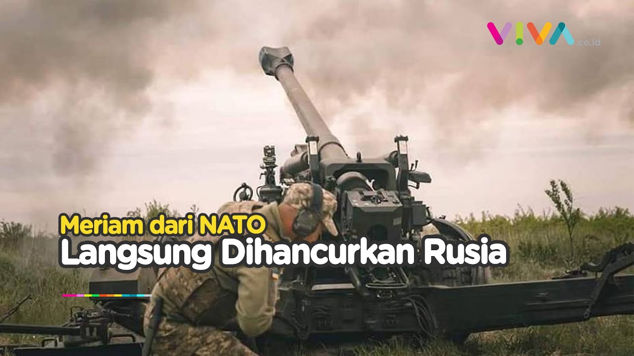 Zelensky Nangis! Baru Tiba di Ukraina, Meriam dari NATO Diserang Rusia