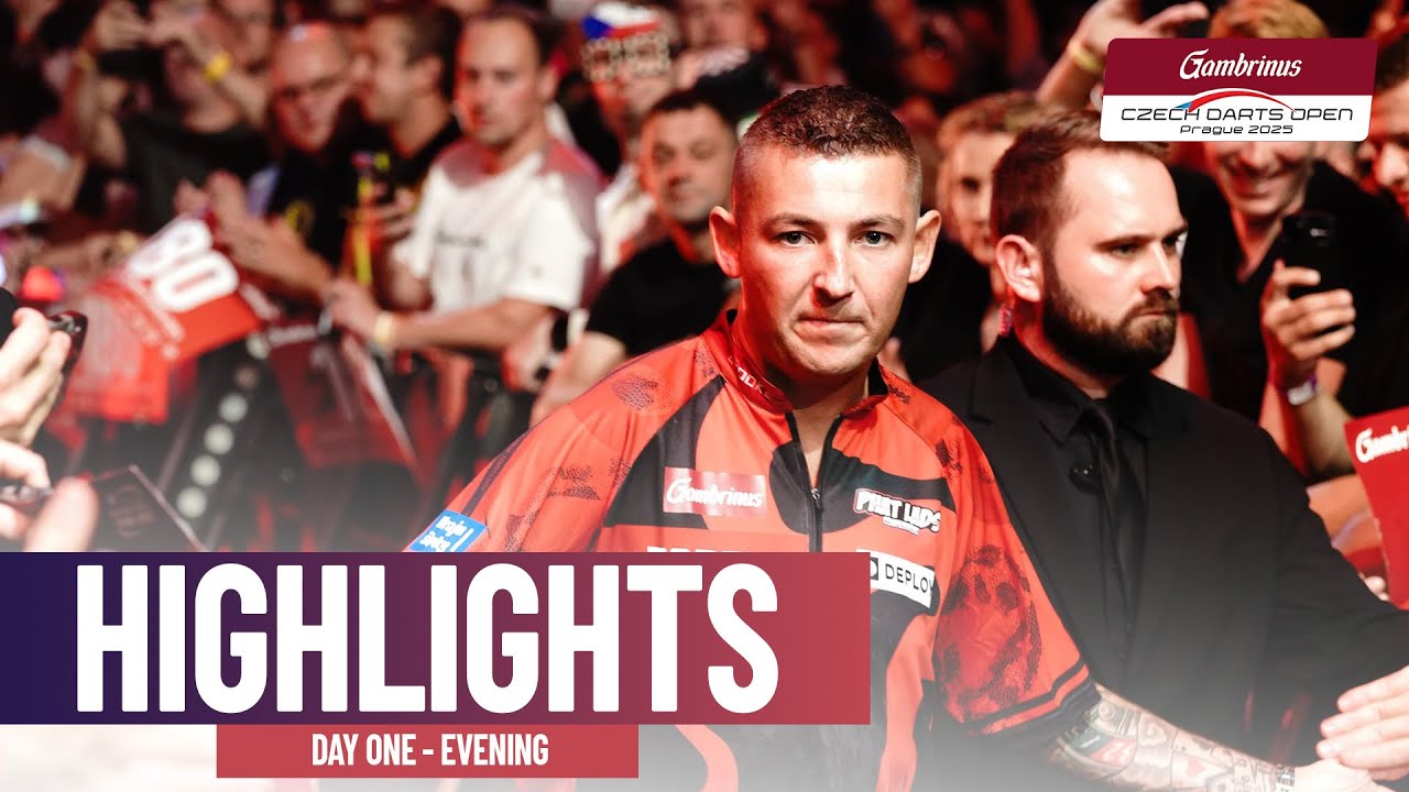 FIRST ROUND COMPLETE! ✅ | 2025 Czech Darts Open | Day One Evening Highlights