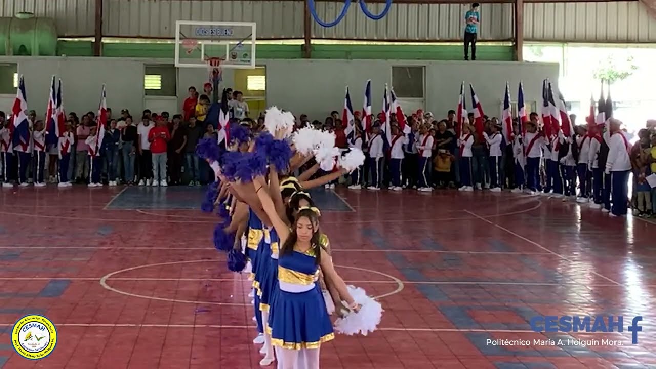 🤸🇩🇴Presentación completa de gimnasia y abanderados CESMAH.🤸🇩🇴 #CHIQUITO E LA VUELTA