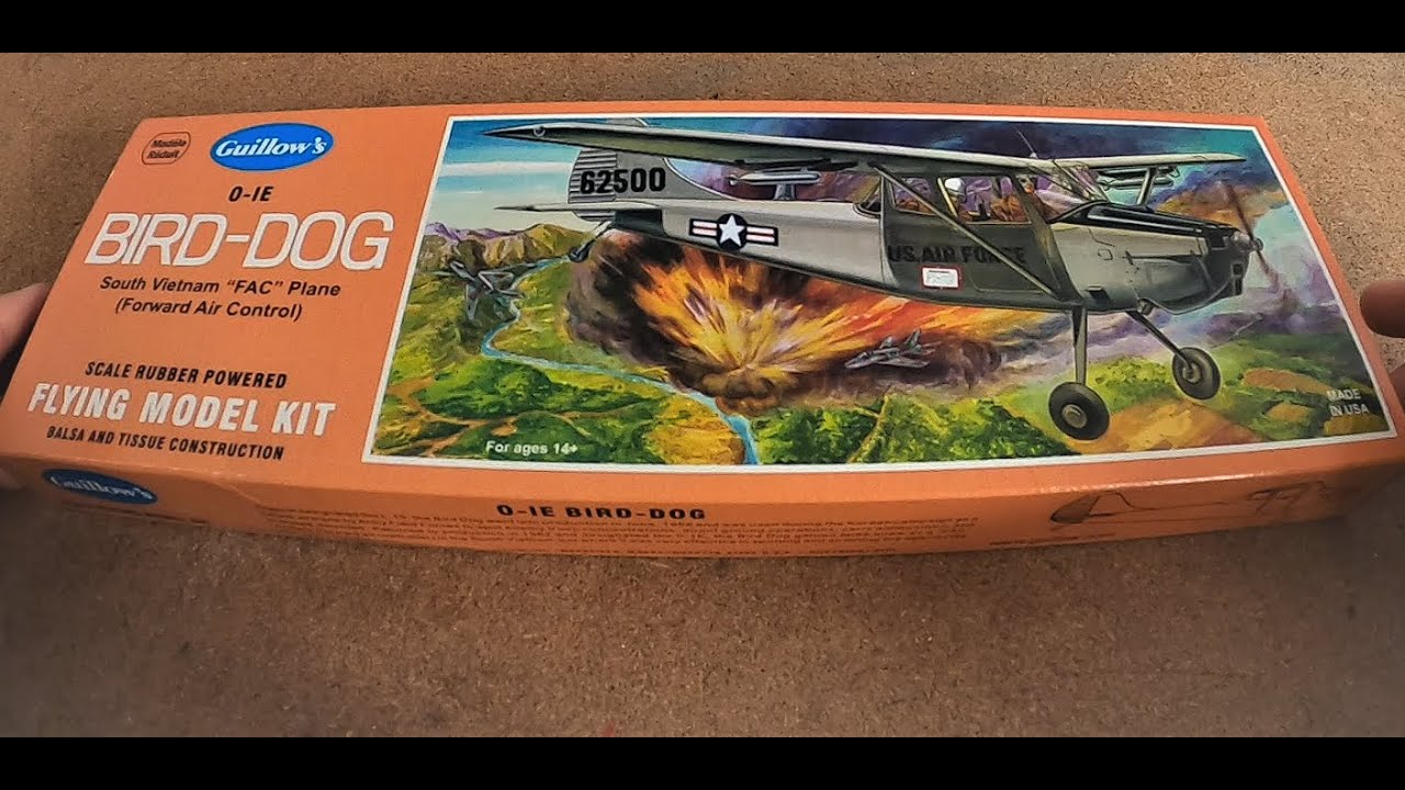 Guillows  O-1 Bird Dog Build PT.1