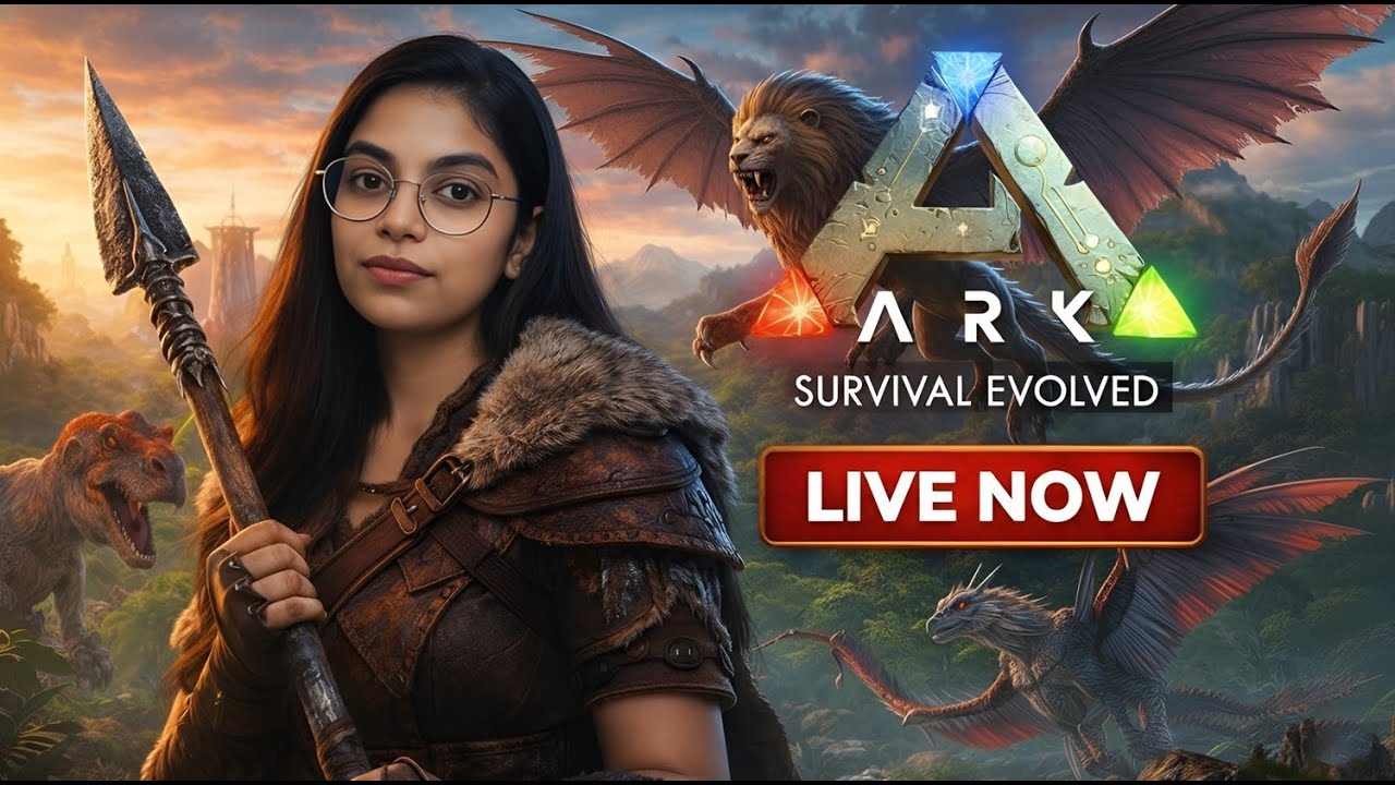 ARK: Survival Evolved Tamil | Tamil Girl Gamer |Omega Mod🦖 Vaanga 🐊Polam