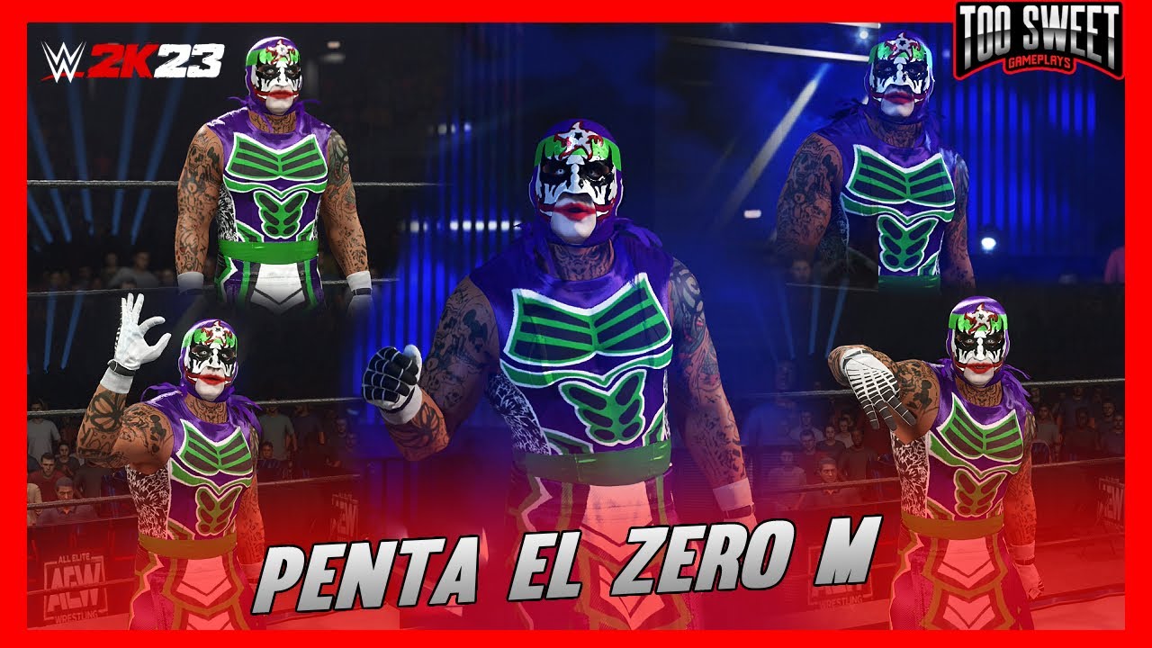 WWE 2K23 Penta El Zero M Entrance, Top Moves, Signatures, Finishers, & Victory Motion