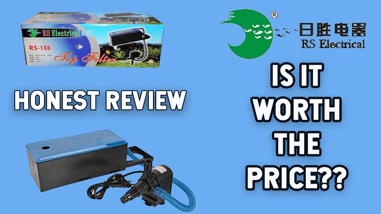 Unboxing RS 188 Top Filter | Setup Guide & Honest Review | Budget Friendly Top Filter |*Updated 2021