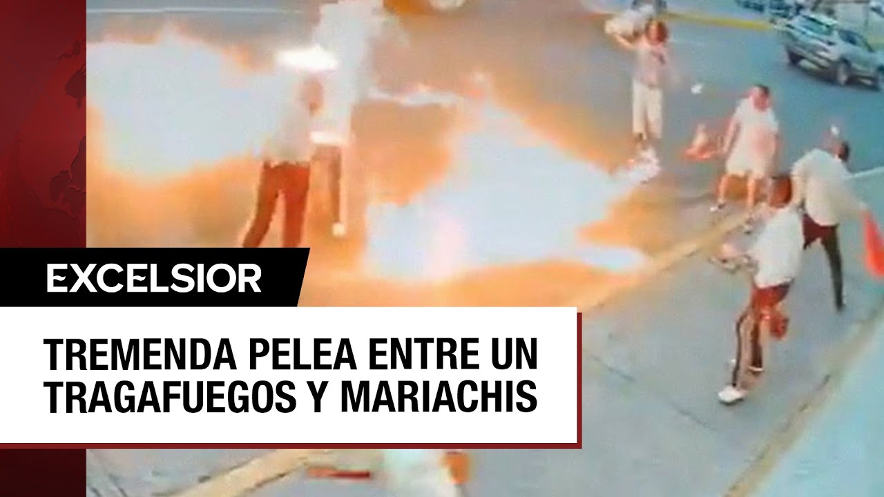 Tragafuegos quema a músicos mariachis en una riña en calles de Morelia