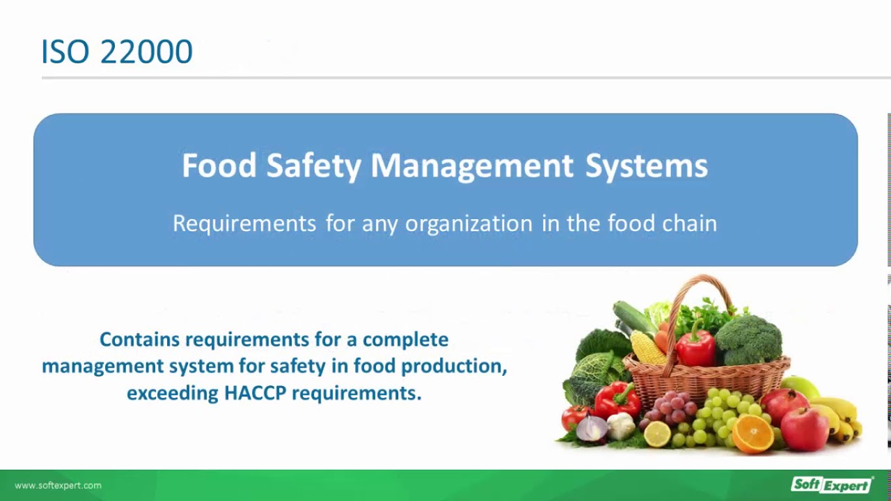 Understanding food safety under ISO 22000 | Webinar | SoftExpert