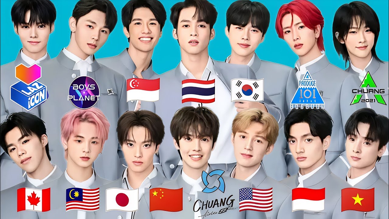[CHUANG ASIA SEASON 2] OFFICIAL CONTESTAN [FROM 1 - 60]