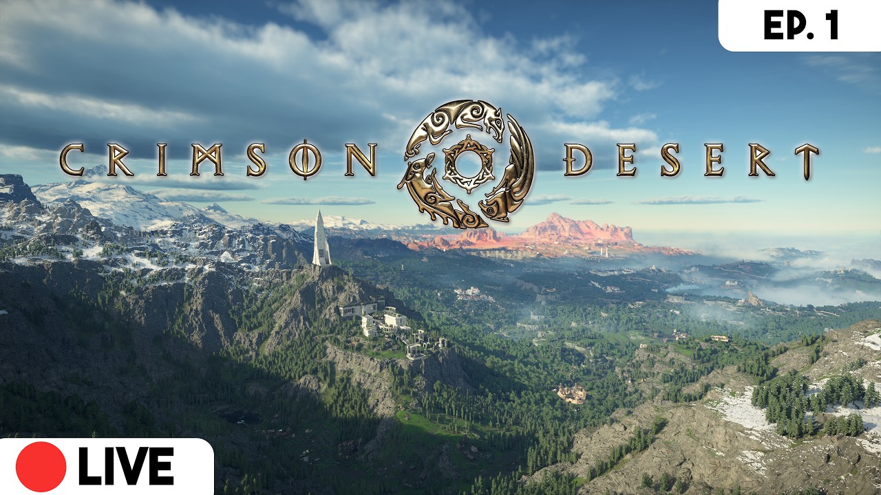 🔴Crimson Desert Sponsored by Pearl Abyss - Part 1 - First Look at Release Gamplay