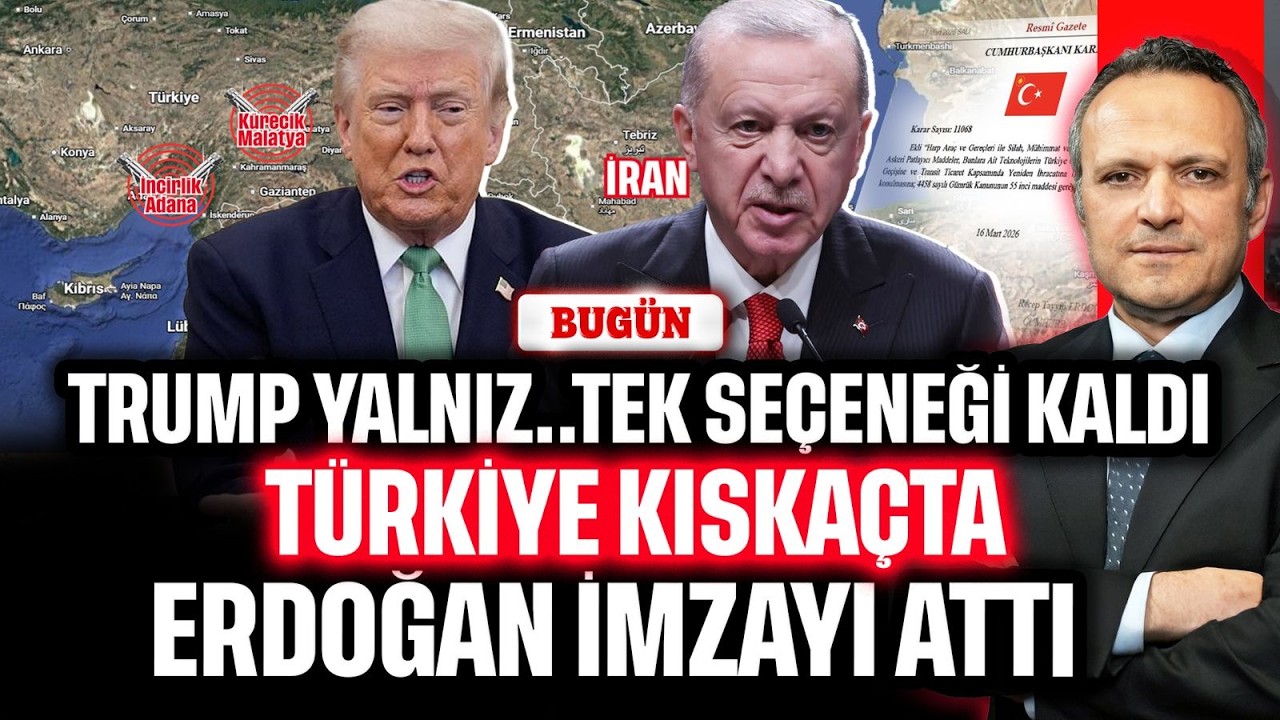 Trump yalnız..Tek seçeneği kaldı. Türkiye kıskaçta! Erdoğan imzayı attı | BUGÜN