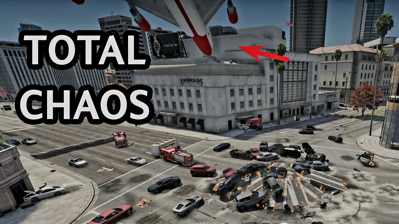 30 Minutes of GTA V Traffic Mayhem & Wild Jumps! Part 1
