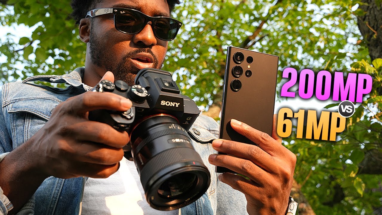 Galaxy S23 Ultra vs $5,000 PRO Camera (Sony A7RV) - Blind Test