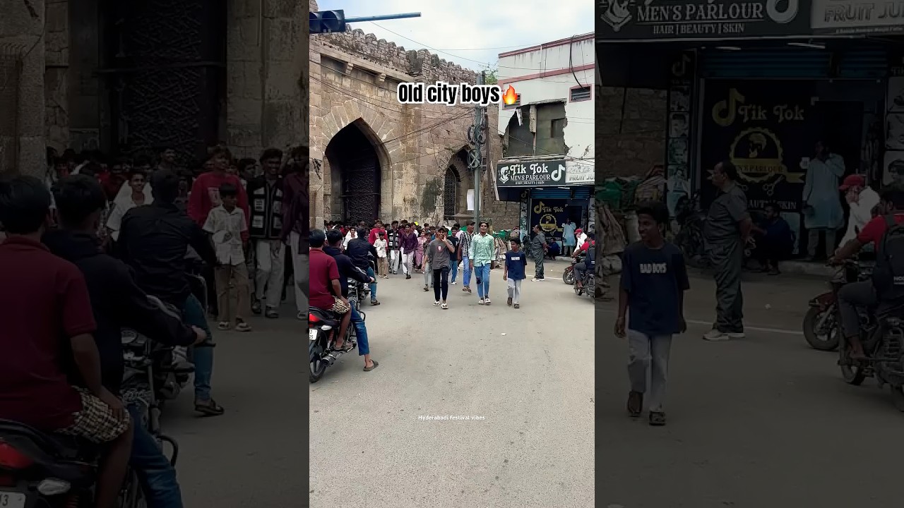 Old city boys🔥at Golconda Bonalu 2025 #bonalu #srikanth #oldcityboys